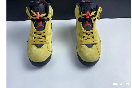 Travis - Scott Air “Yellow” x 6 Jordan 1104